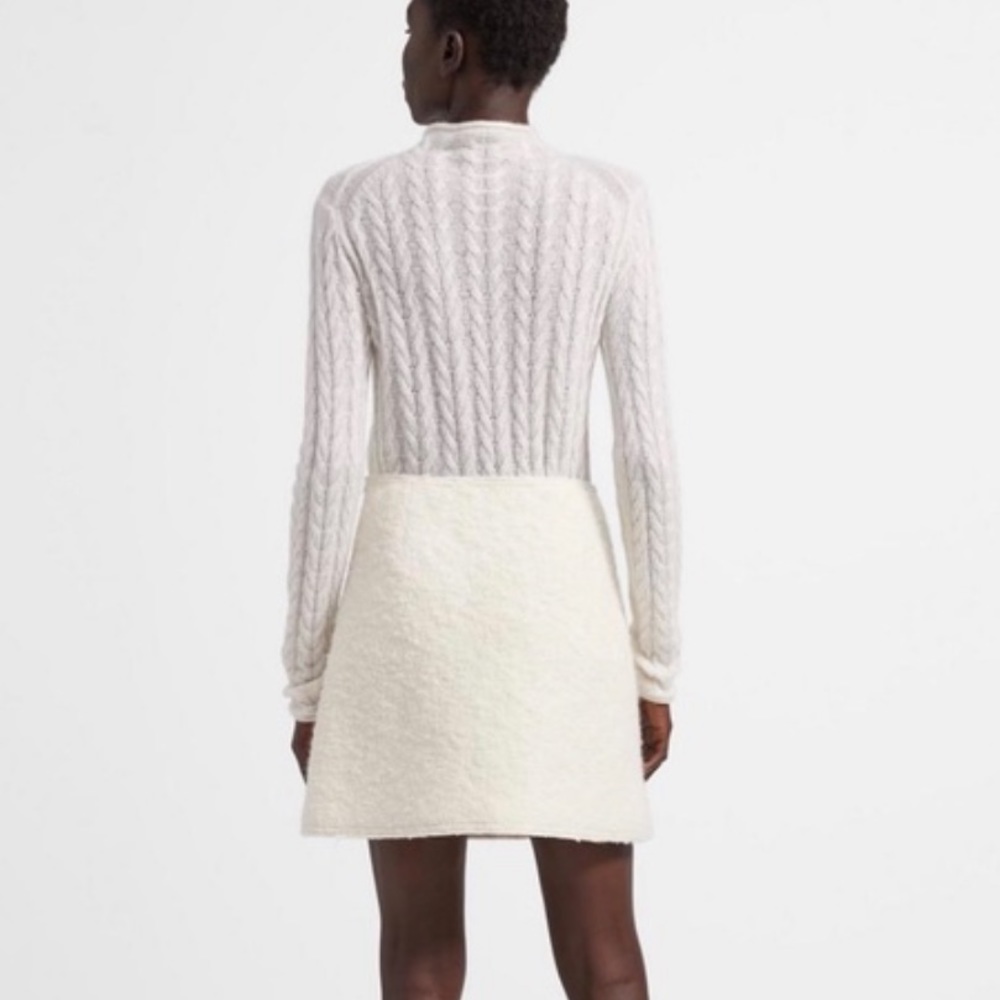 Theory Virgin wool and Alpaca miniskirt, US4